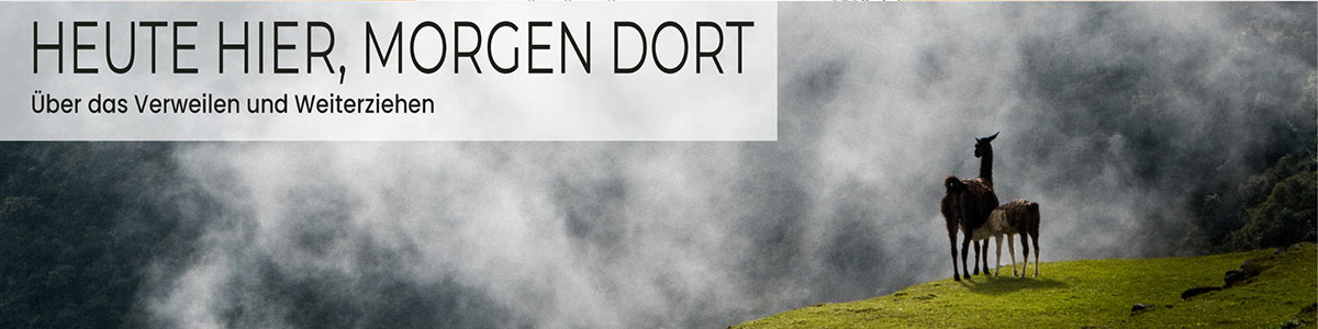 Ausstellung: Heute Hier, Morgen Dort